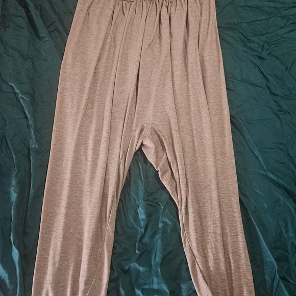 NWT HALARA Purple Racerback Jumpsuit with Tapered Legs - Picture 5 of 8